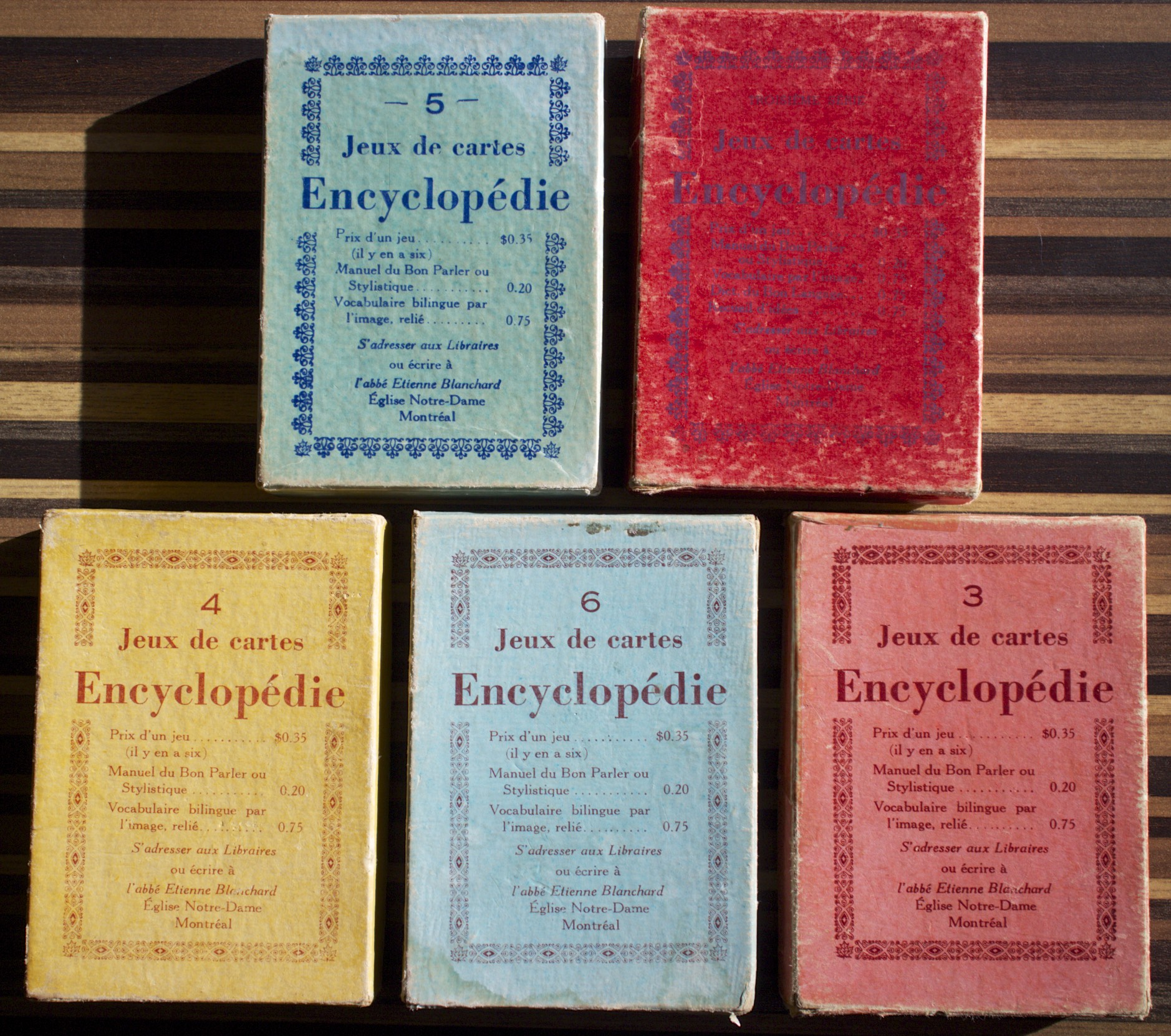 Jeux de cartes encyclopédie